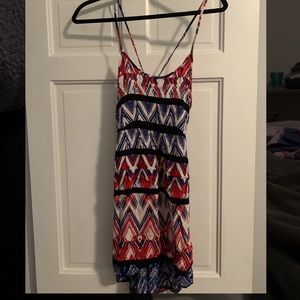 Summer red/white/blue dress